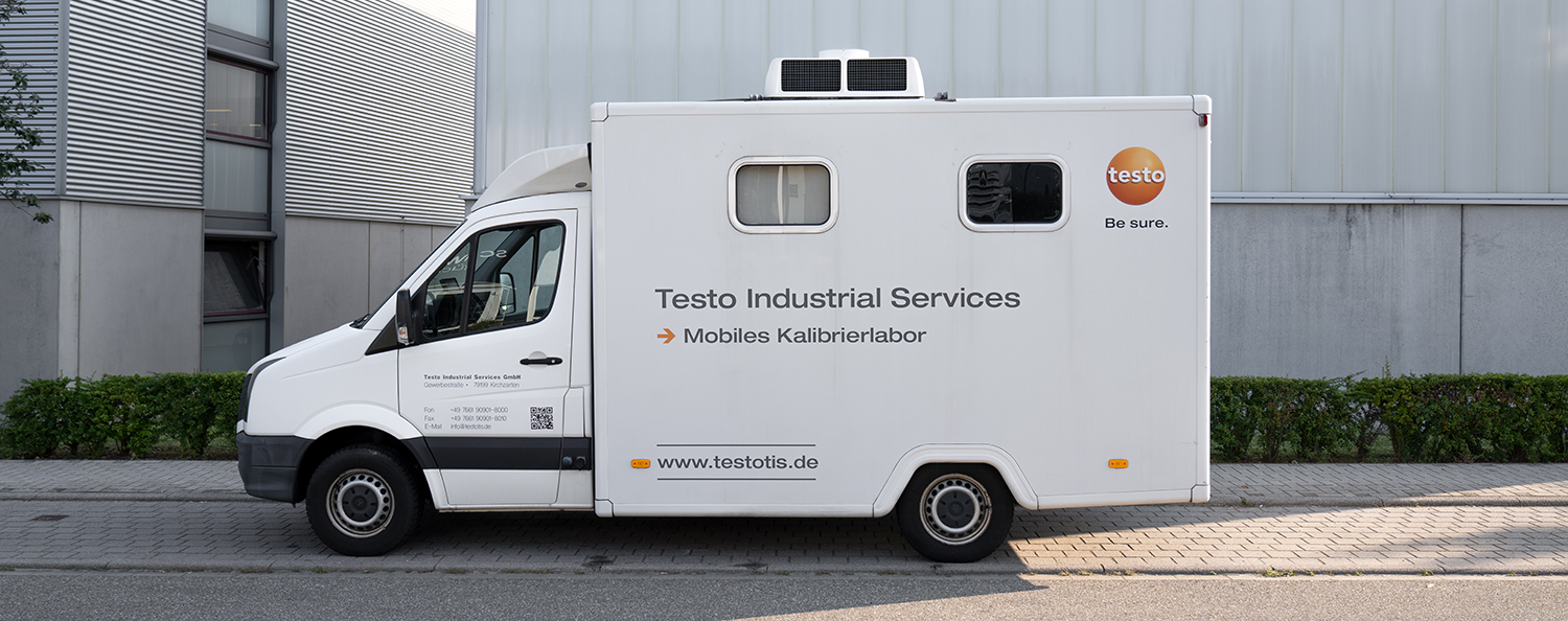 Kalibriermobil Mobiles Kalibrierlabor der Testo Industrial Services GmbH