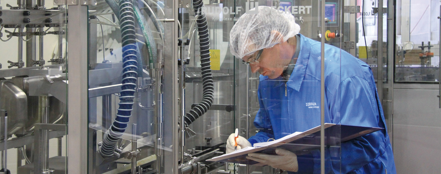 Qualifizierung einer pharmazeutischen Produktionsanlage