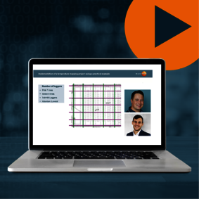 Bildausschnitt vom Live-Webinar Temperature Mapping in Food Logistics