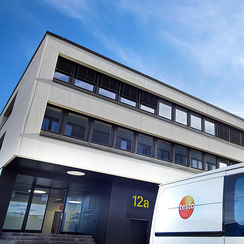Gebäude Testo Industrial Services AG in der Schweiz