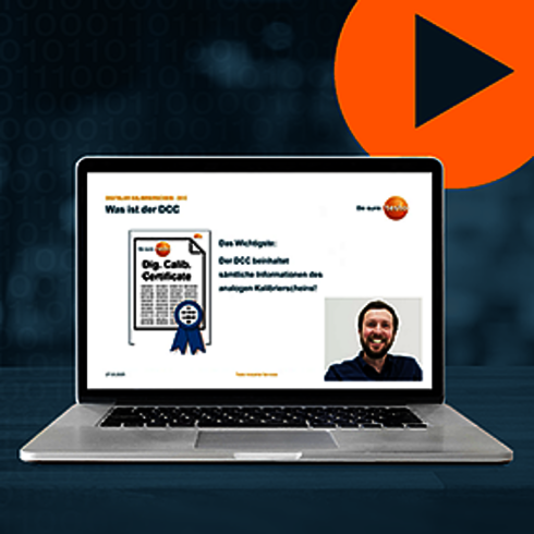 Webinar - Digitalisierung Kalibrierwesen
